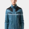 Blue-and-Black-Leather-Jacket-For-Men