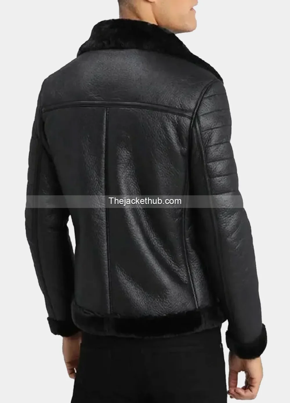 Brave-Black-Shearling-Leather-Jacket