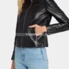 Classic-Crew-Neck-Black-Leather-Jacket