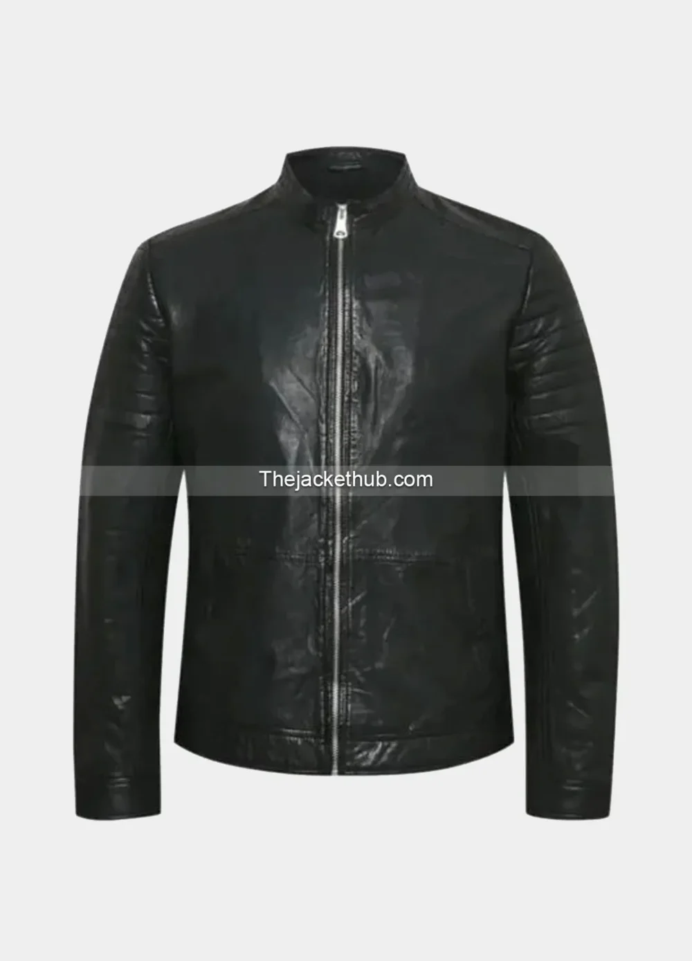 Davis-Cafe-Racer-Black-Leather-Jacket