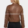 Indiana-Brown-Cafe-Racer-Women’s-Leather-Jacket