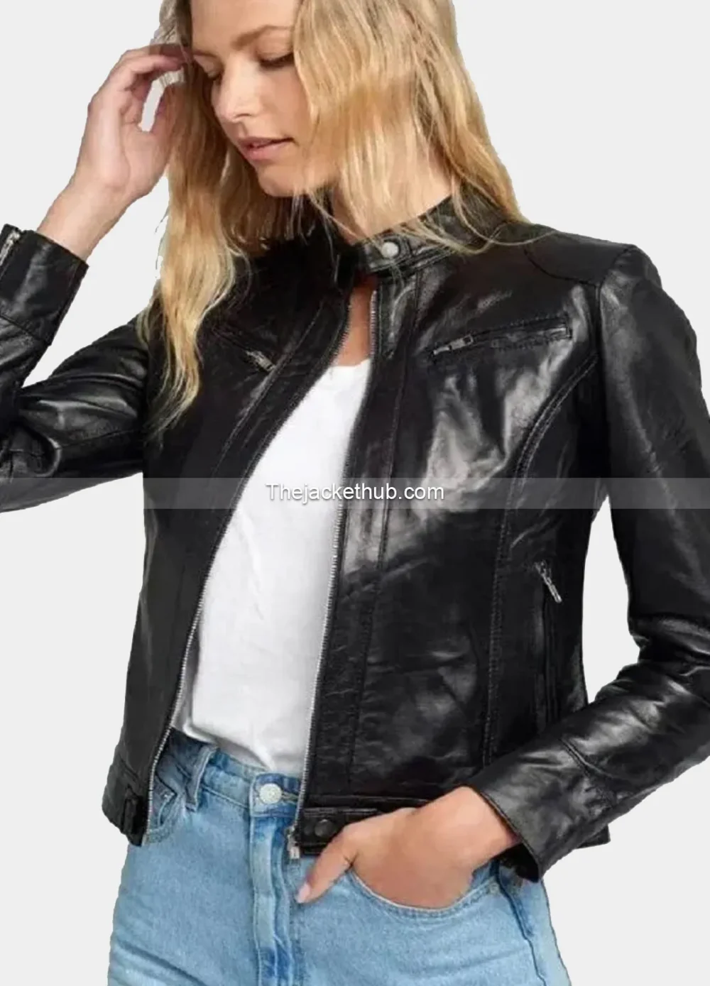 Kathy-Black-Cafe-Racer-Leather-Jacket