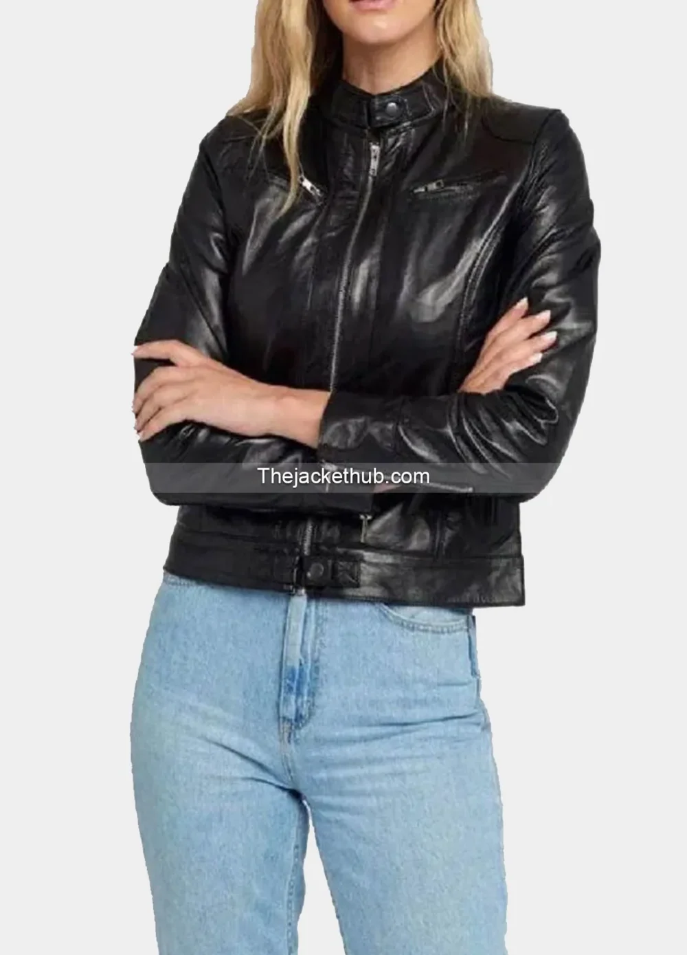 Kathy-Black-Cafe-Racer-Leather-Jacket