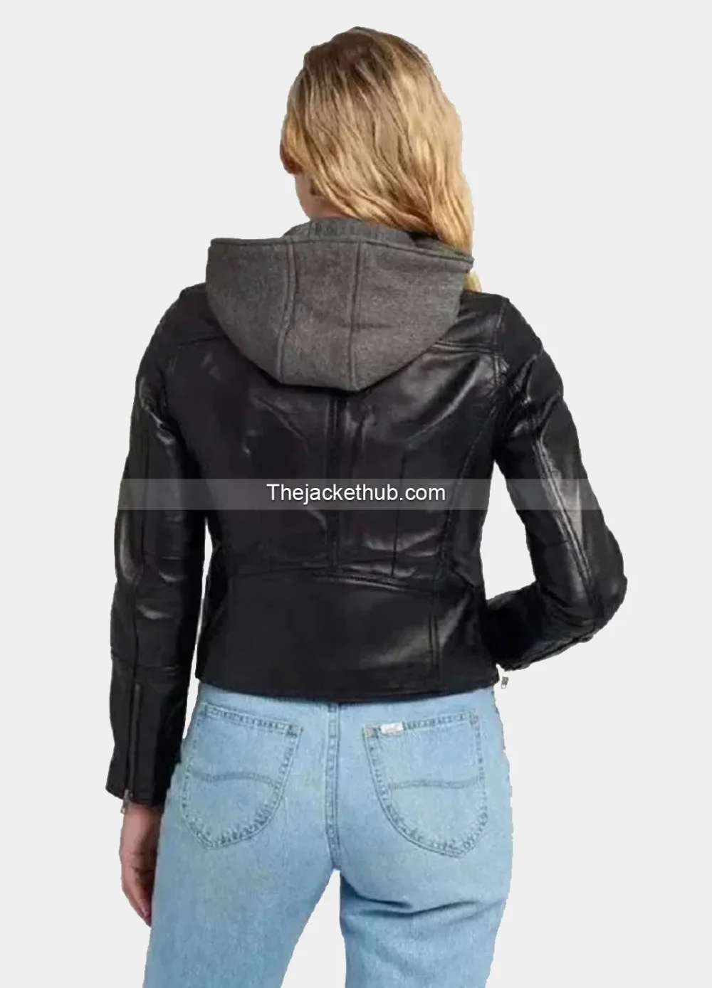 Kendra-Hooded-Black-Cafe-Racer-Leather-Jacket