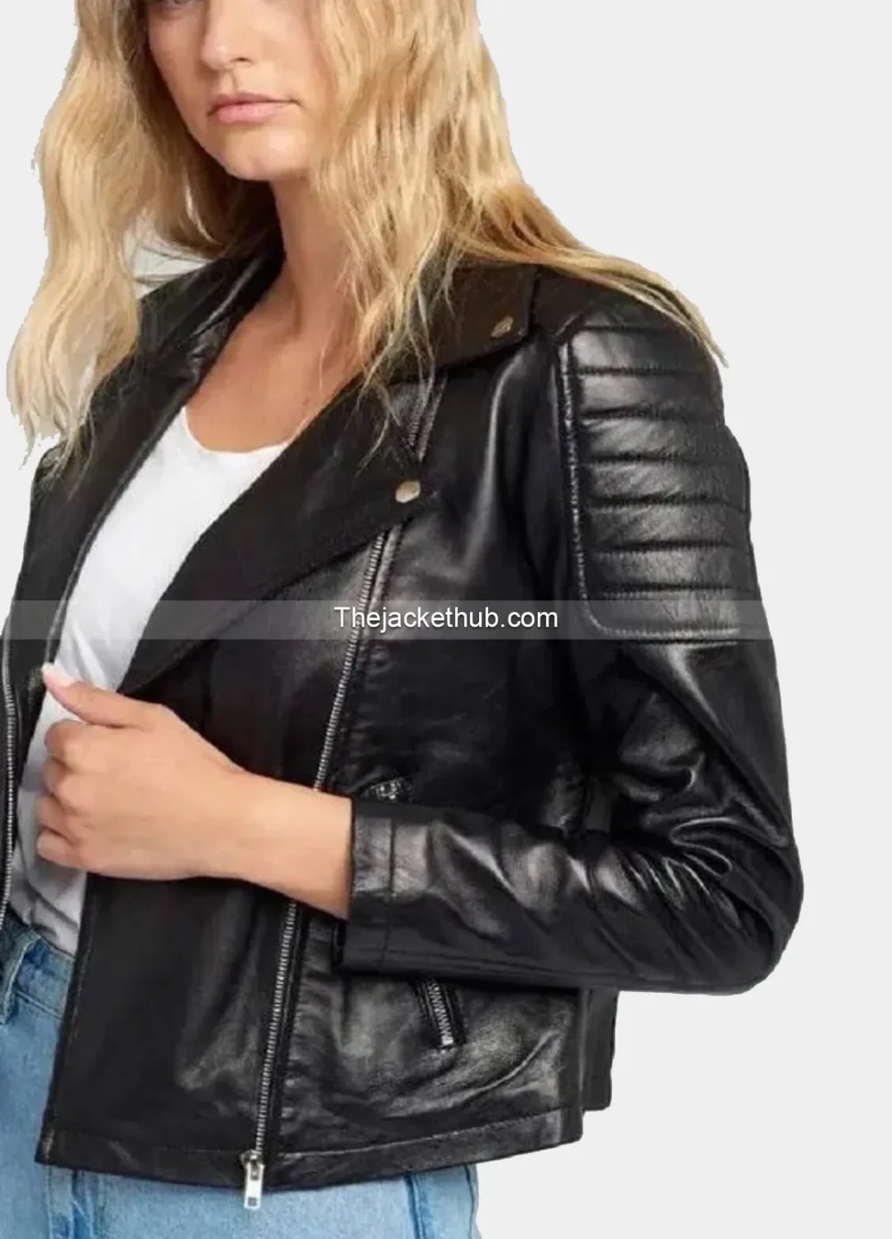 Liza-Black-Biker-Leather-Jacket