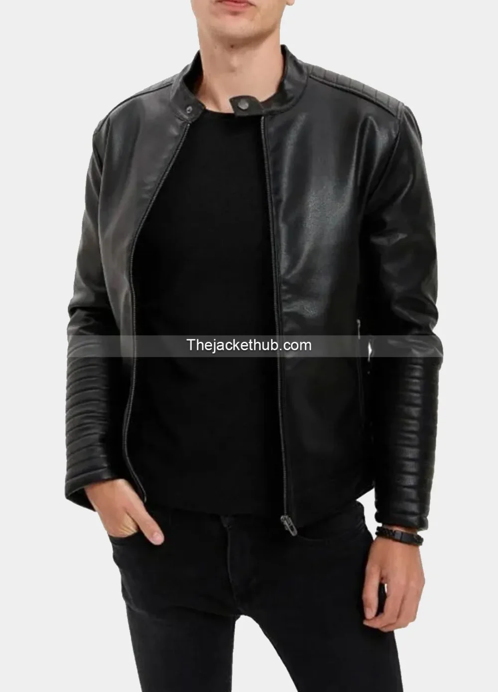 Mark-Faux-Racer-Leather-Jacket