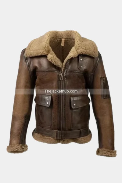 Men’s-B3-Aviator-RAF-Sheepskin-Leather-Jacket