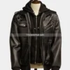 Men’s-Black-Bomber-Leather-Jacket-with-Hood