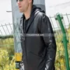 Men’s-Black-Hooded-Leather-Jacket-–-Real-Cowhide-Leather