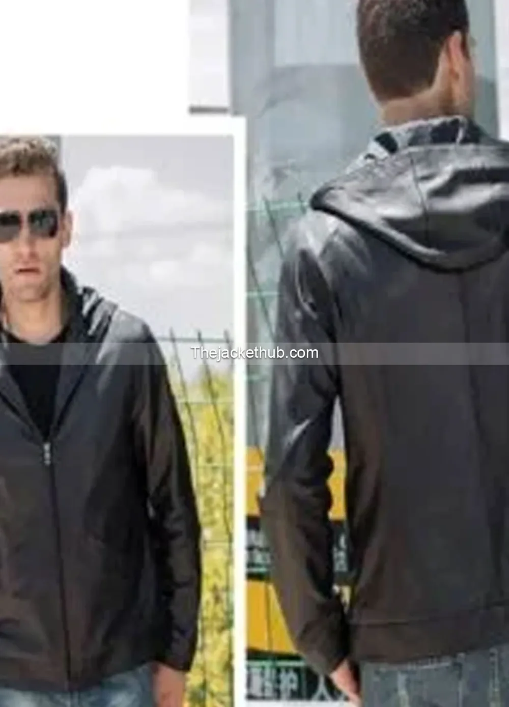 Men’s-Black-Hooded-Leather-Jacket-–-Real-Cowhide-Leather