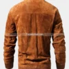 Men’s-Brown-Suede-Leather-Bomber-Jacket