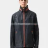 Men’s-Casual-Blue-Leather-Jacket