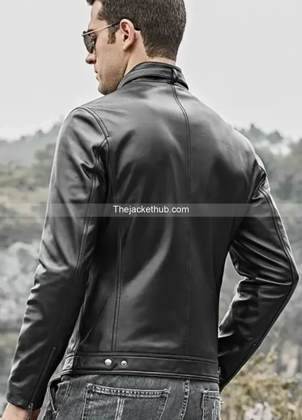 Men’s-Iconic-Basic-Black-Leather-Jacket