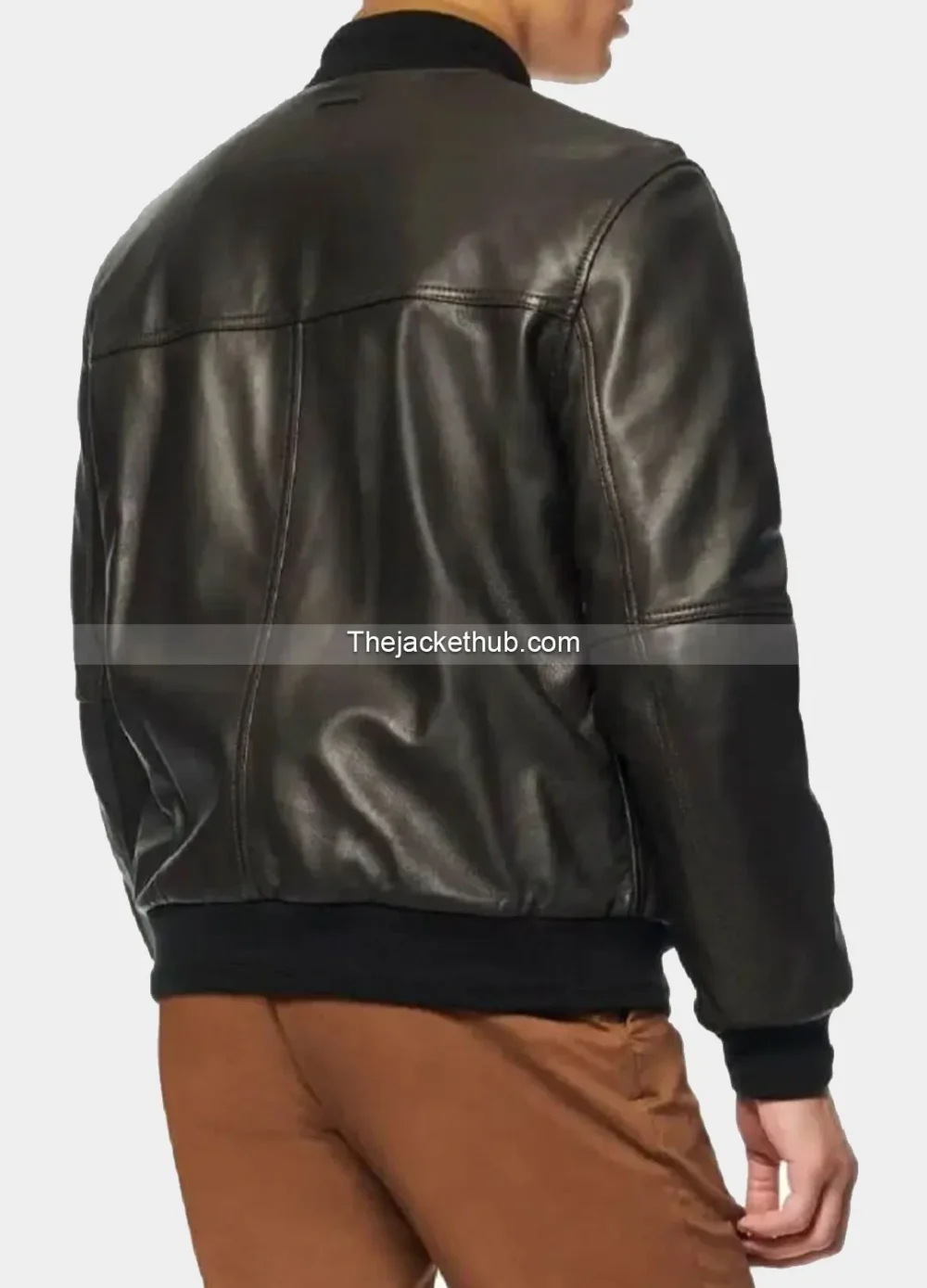 Summit-Andrew-Bomber-Black-Leather-Jacket