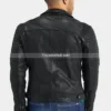 The-Rugged-Men’s-Black-Quilted-Biker-Leather-Jacket