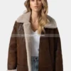 Women’s-Brown-B3-Bomber-Sheepskin-Leather-Jacket
