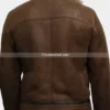 Men’s-Vintage-Brown-Shearling-Leather-Jacket