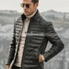 Seattle-Men’s-Leather-Puffer-Jacket-with-Fur-collar