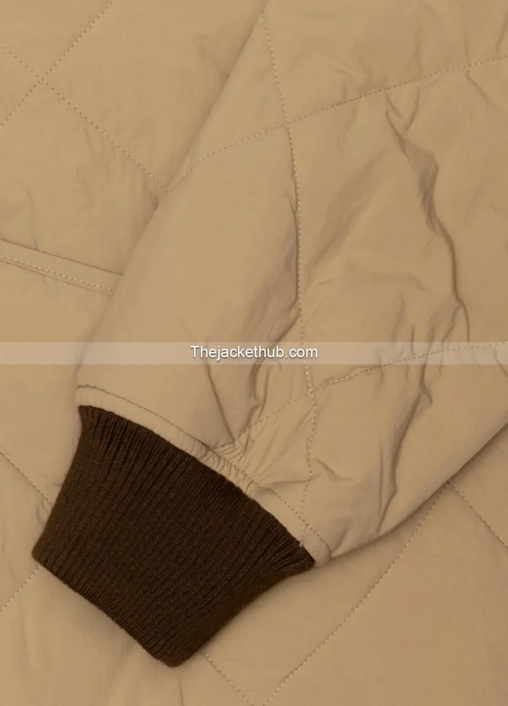 Stussy-8-Ball-Brown-Quilted-Liner-Jacket