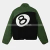 Stussy-8-Ball-Sherpa-Reversible-Jacket-‘Green’