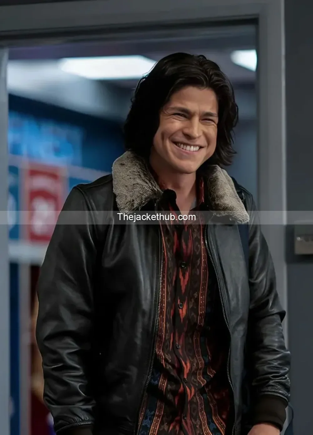 Ted-Lasso-S02-Dani-Rojas-Shearling-Fur-Collar-Leather-Jacket
