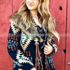 Beth Dutton Tribal Coat Yellowstone